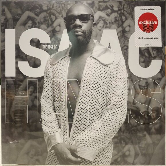 The Best Of Isaac Hayes Limited Edition Electric Smoke Vinyl - Picture 2 of 4
